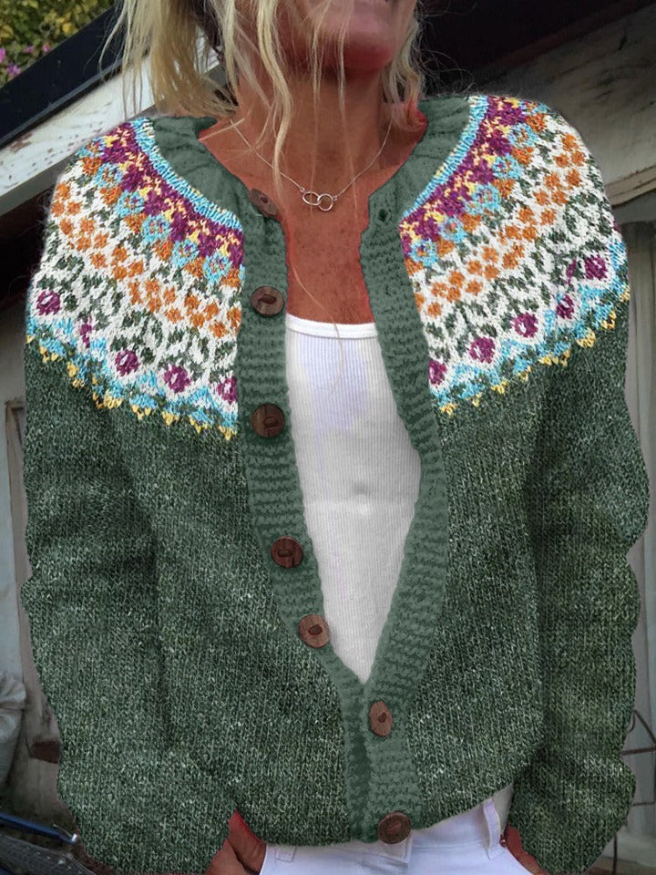 Helmi | Colourful cardigan