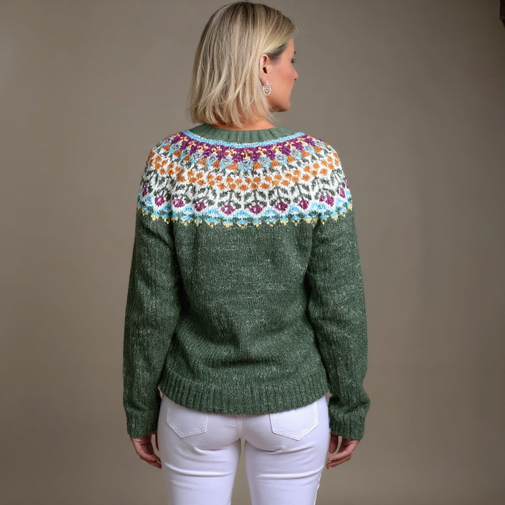 Helmi | Colourful cardigan