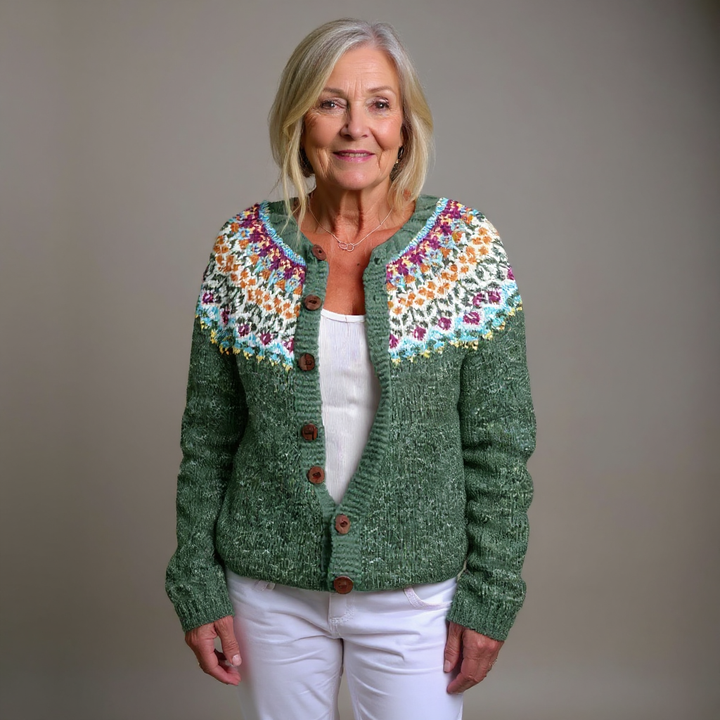 Helmi | Colourful cardigan