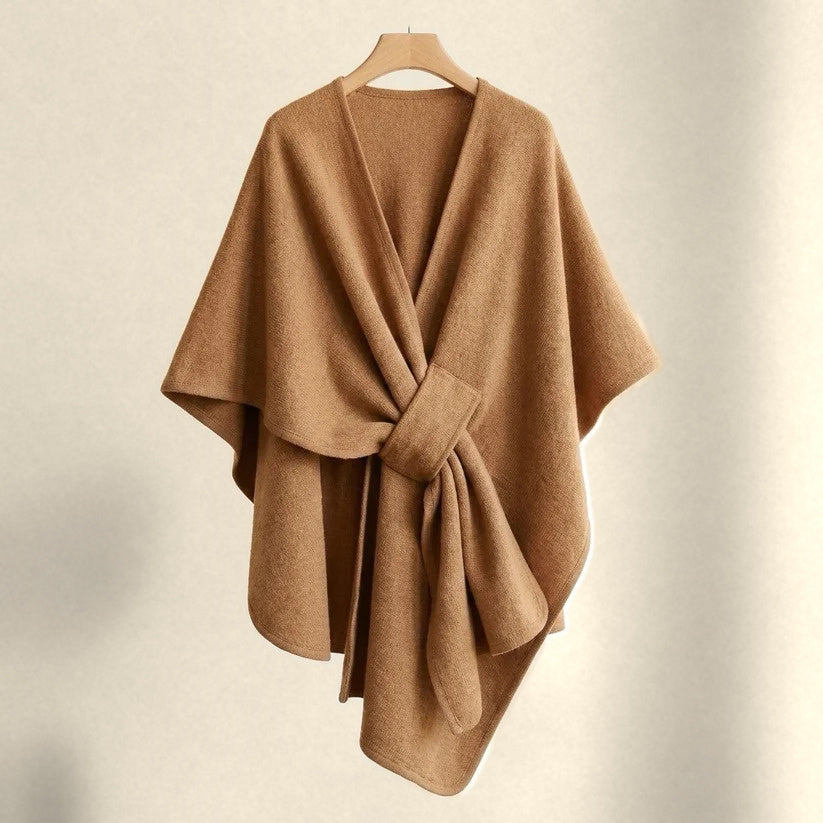 Astrid Poncho - Camel