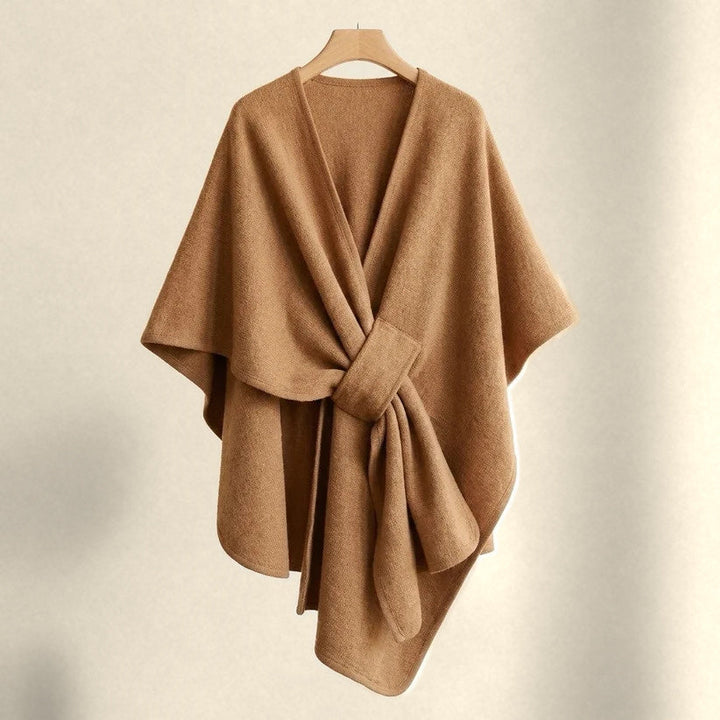 Astrid Poncho - Camel